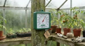 Top-rated budget greenhouse thermometer, a popular choice among UK hobby gardeners.