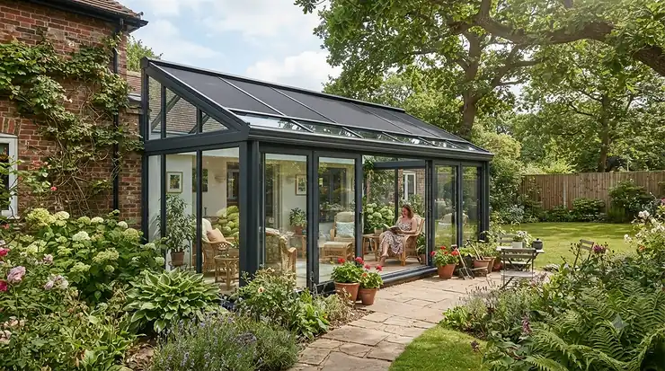 Preventing summer overheating in a glasshouse with proper shade netting for greenhouse installation