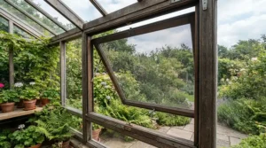Ventilation management using shade netting for greenhouse structures to maintain airflow
